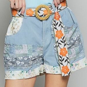 Floral Patchwork Women's Shorts